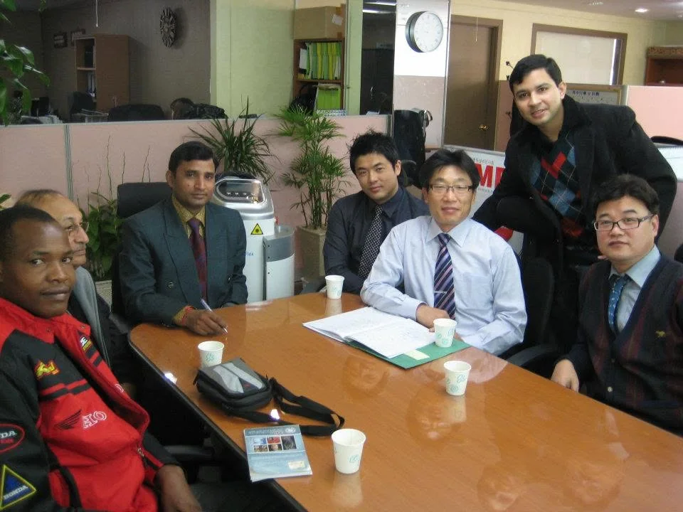 Engineering training visit in Seoul