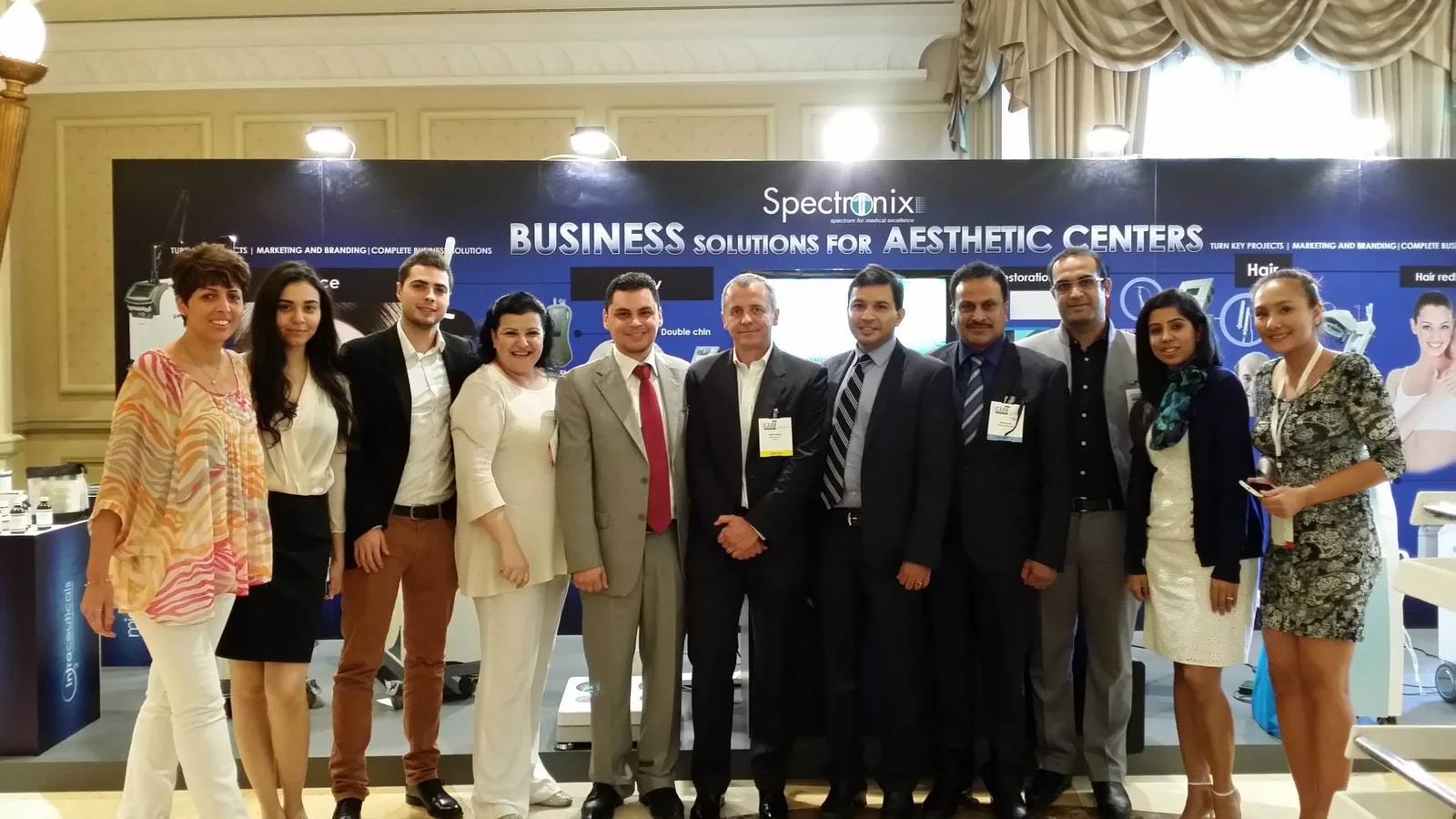 Healthcare project team meeting in Dubai