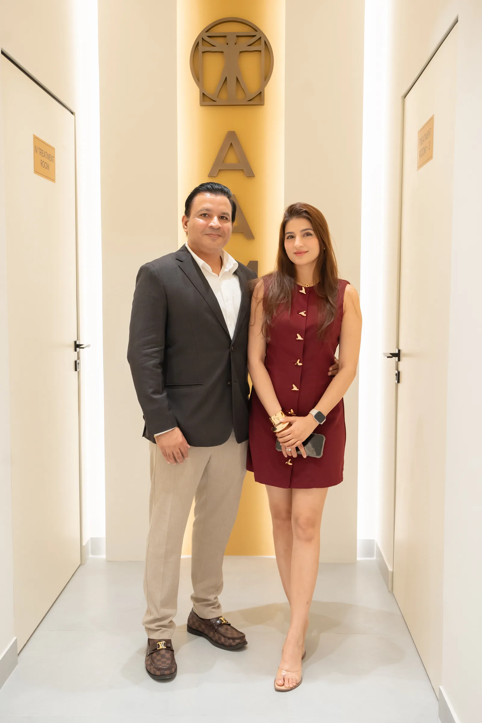 A moment from a completed Dubai clinic project
