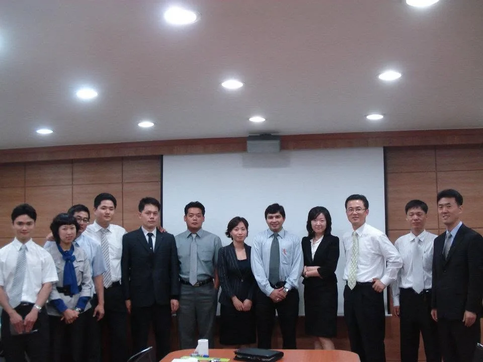 Medical representative training session in Seoul, Korea
